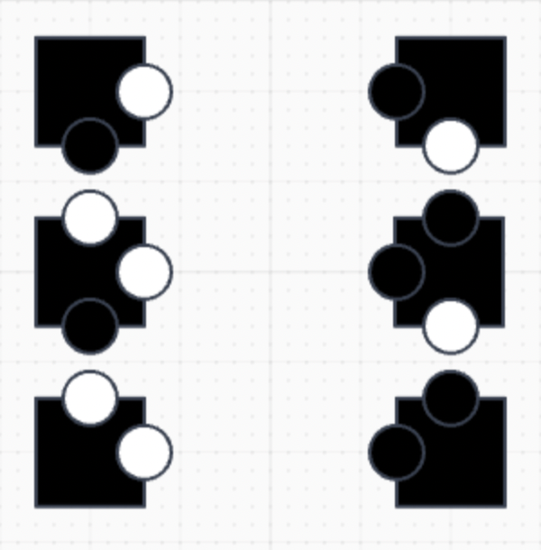 Puzzle Tiles Grid